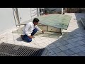 घर की छत का sun roof फाइबर जाल कैसे तैयार करे how to build sun roofing fiber net