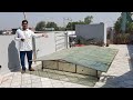 घर की छत का sun roof फाइबर जाल कैसे तैयार करे how to build sun roofing fiber net