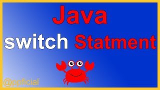 Java Switch Statement - Branching Structures Example - Java Course - Appficial