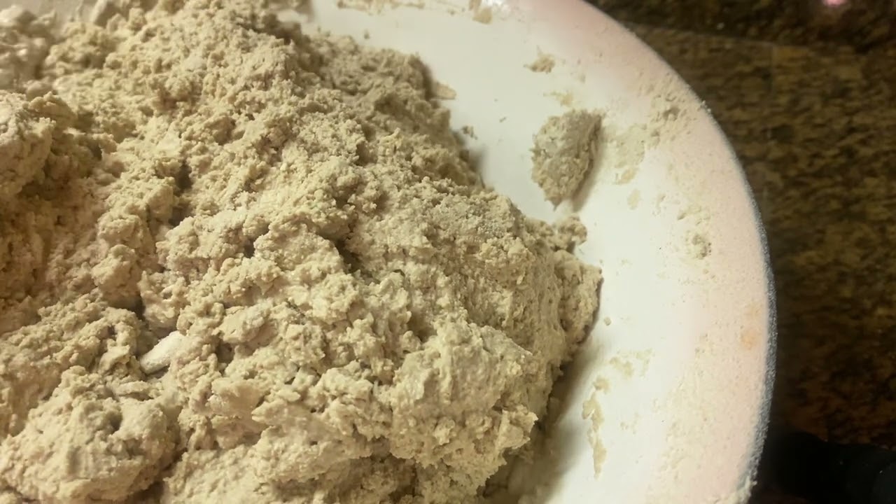 How To Make 100% Teff Dough For Injera Part 1 - YouTube