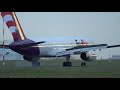 fedex 757 cargo freighter tail landing paris cdg lfpg slow motion 4k