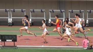 多田修平 9.94(+4.5) 準決勝1組 男子100m 日本学生個人陸上2017