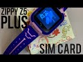 ZIPPY Z5 PLUS Children Kids Smart Watch - SIM Card GPS Tracker Camera SOS Call Location.