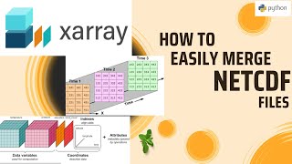 Easily Merge Multiple NetCDF Files !! #python #pythonprogramming #xarray