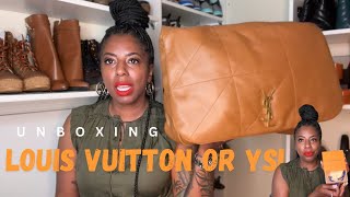 Louis Vuitton Louise Hoop GM Earrings VS. YSL Jamie 4.3 Maxie Unboxing 🗃️