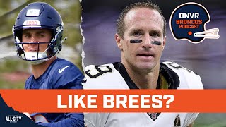 Denver Broncos coach Sean Payton and Brian Baldinger break down how similar Bo Nix is to Drew Brees