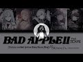 full ver. bad apple feat.sekai nightcordat25.00 x hatsune miku colour coded lyrics kan rom eng