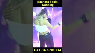 THE SALSA ROOM || GATICA and NOELIA || Bachata Social Dance #shorts