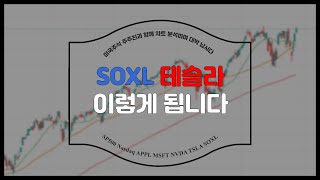 테슬라, 엔비디아, SOXL이 불안하시다면 이 영상을 보세요 | 나스닥 | 차트분석 | 주린이 |