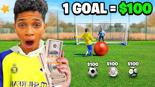 I Give Kid Ronaldo £100 For Every Goal Scored..