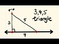 3,4,5 Triangle