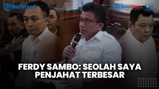 🔴Rentetan Pledoi Ferdy Sambo, Ricky Rizal dan Kuat Maruf Kasus Pembunuhan Brigadir J