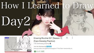 【Day2】How I Learned to Draw like Chommang Drawing!!!