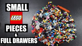 Taking On Small LEGO Pieces \u0026 Full Storage Drawers