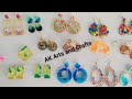 Latest Resin Earrings Collections from AK Arts and Crafts // Resin Ear Rings # Resin for Beginners