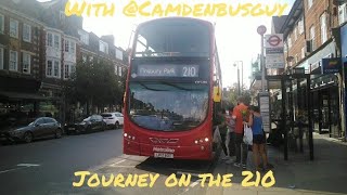 (FUNNY THRASH)(LK12AOT) 210 Bus Route I Short Journey to Golders Green I Jeremiah