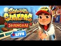 🔴 Subway Surfers World Tour 2017 - Shanghai Gameplay Livestream
