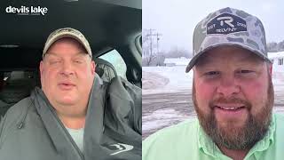 Devils Lake Ice Fishing Report (Jan 7, 2026) | Walleye & Perch Strategy