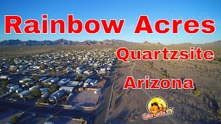 Rainbow Acres...Desert Community...Quartzsite Arizona...Quartzsite TV