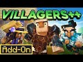 VILLAGERS++ Add-On | Minecraft Marketplace Addon | Showcase