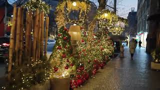 Ամանորյա Երևանի տոնական լույսերը 🌟 Christmas Lights in Yerevan, Saryan Street