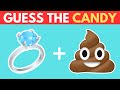 Guess the CANDY by Emoji? 🍬 | Emoji Quiz Challenge 2024