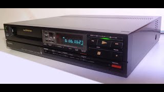 1987 Sony Super Beta SL 300 BII Playback Test Nov 2021