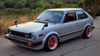 Retro 1980 Honda Civic Hatch 2 Door #honda #hondacivic