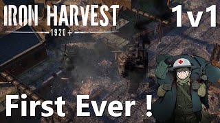 Iron Harvest First Ever 1v1! Hans(Rusviet) vs 2Sketchy(Polonia)