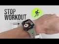 How to Stop Workout on Apple Watch (tutorial)