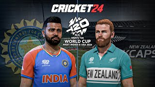Virat Kohli 👑 - India vs New Zealand - T20 World Cup 2024 - Cricket 24 #5
