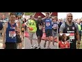 Exhausted former Manchester United star Quinton Fortune helped over London Marathon finish line