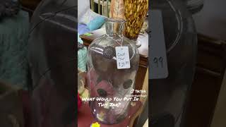 What would you put in this jar #comethriftwithme #fleamarket #bootsale #thrift