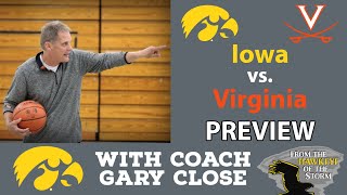 What to expect from Hawkeyes in ACC-Big Ten Challenge | Iowa - Virginia preview with Gary Close