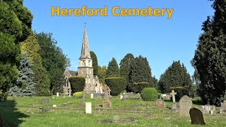 Hereford Cemetery: The Cathedral town