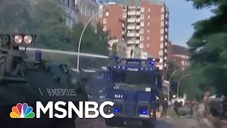 Police Fires 'Stun Grenades,' Water At G-20 Protesters | MSNBC