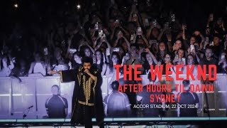 The Weeknd - After Hours Til Dawn Tour l SYDNEY Night 1 l