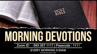 Morning Devotions(27.1.2025)