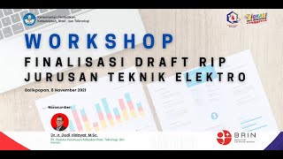 Workshop Finalisasi Draft RIP Jurusan Teknik Elektro