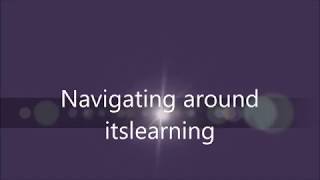 Accreditation Programme - Navigating around itslearning