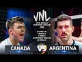 Canada vs Argentina | Men's VNL 2024