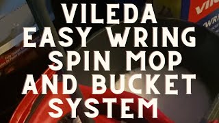 Vileda easy wring spin mop review