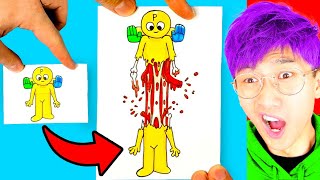 CRAZIEST POPPY PLAYTIME *CHAPTER 2* ART VIDEOS EVER! (LANKYBOX REACTION!)