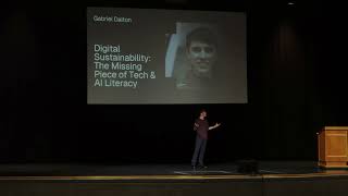The Missing Piece of AI & Tech Literacy | Gabriel Dalton | TEDxEcole Mission Secondary