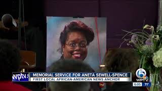 Memorial service held for Aneta Sewell-Spence