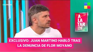 Exclusivo: Juan Martino habló de la denuncia de Flor Moyano  #ALaTarde | Programa completo (18/1/24)