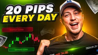 20 PIPS per DAY with Supply & Demand Scalping (15 Minute Strategy)