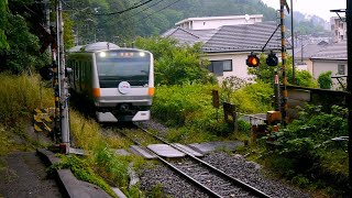 【青梅線の踏切】撮り鉄のパワースポット〜丸石天踏切｜青梅駅〜宮ノ平駅