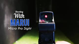 找不到適合的手槍瞄具嗎？Marui Micro Pro Sight是您下場的好的選擇！