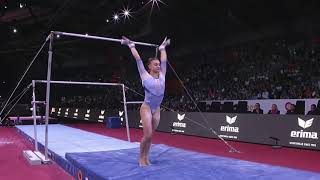 Realistic Uneven Bar Routine for Grace McCallum